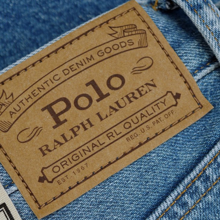 POLO RALPH LAUREN HERITAGE STRAIGHT DISTRESSED JEAN