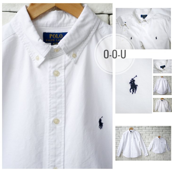 POLO RALPH LAUREN BOYS COTTON OXFORD SHIRT