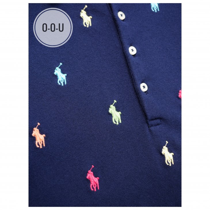 POLO RALPH LAUREN KIDS POLO PONY MESH POLO DRESS