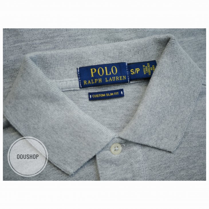 POLO RALPH LAUREN CUSTOM SLIM FIT POLO SHIRT