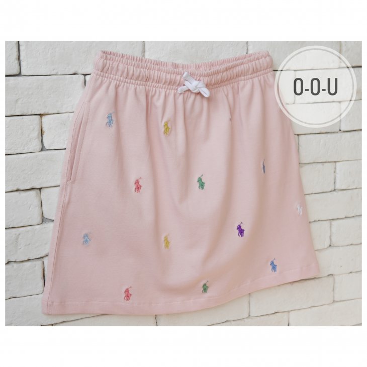 POLO RALPH LAUREN GIRLS POLO PONY SKIRT