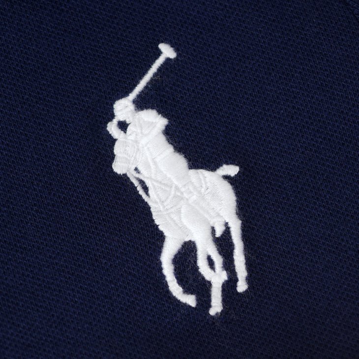POLO RALPH LAUREN KIDS BIG PONY COTTON MESH POLO DRESS