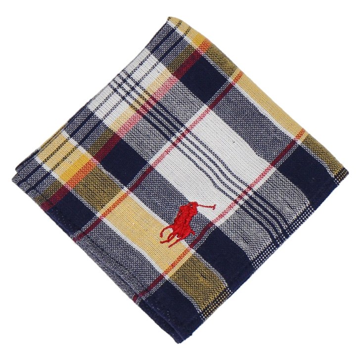 POLO RALPH LAUREN COTTON TERRY MULTICOLOR HANDKERCHIEF