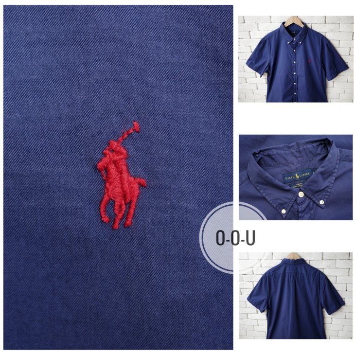 POLO RALPH LAUREN SLIM FIT GARMENT-DYED TWILL SHIRT