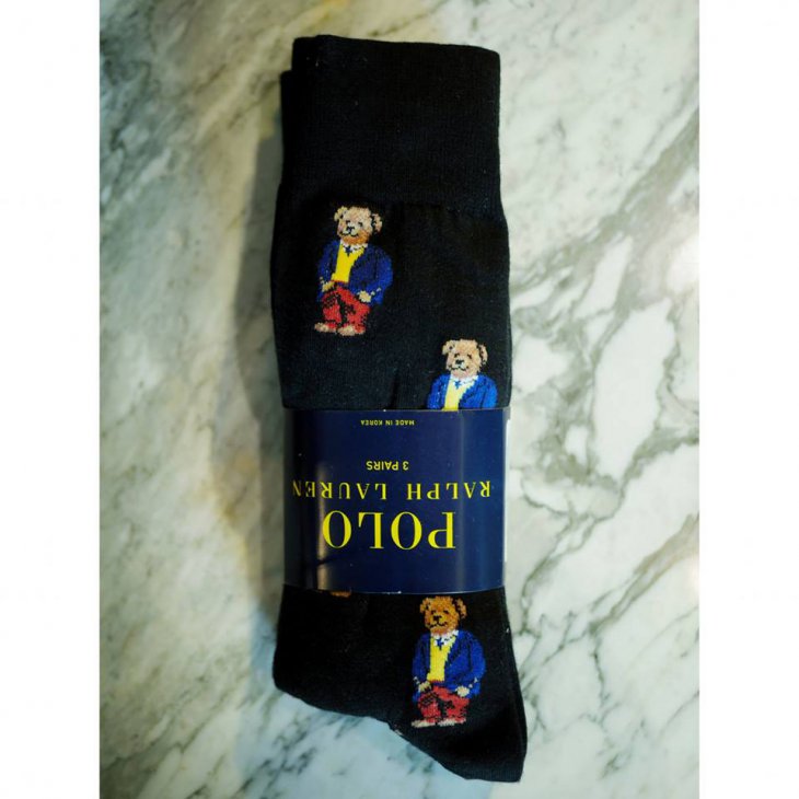 Polo Bear Trouser Sock 3-Pack