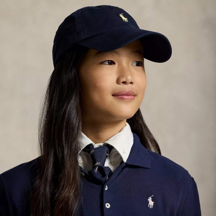 POLO RALPH LAUREN BOYS COTTON CHINO BALL CAP