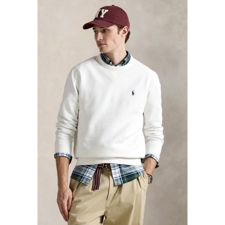 POLO RALPH LAUREN DOUBLE KNIT SWEATSHIRT