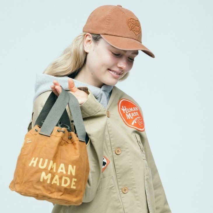 HUMAN MADE 6-PANEL TWILL CAP