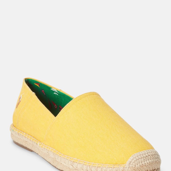 POLO RALPH LAUREN CEVIO WASHED CANVAS ESPADRILLE