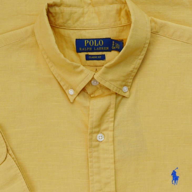 POLO RALPH LAUREN CLASSIC FIT COTTON-LINEN SHIRT