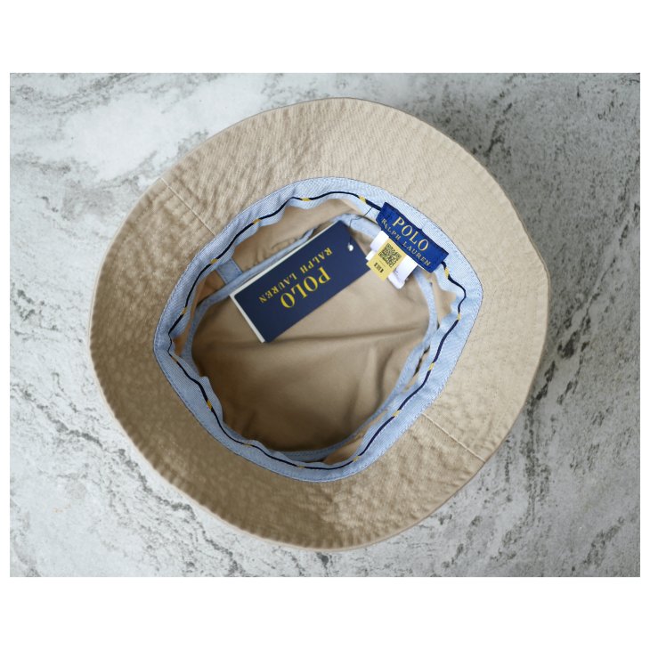 POLO RALPH LAUREN COTTON BUCKET HAT