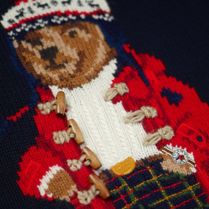 POLO RALPH LAUREN POLO BEAR SWEATER
