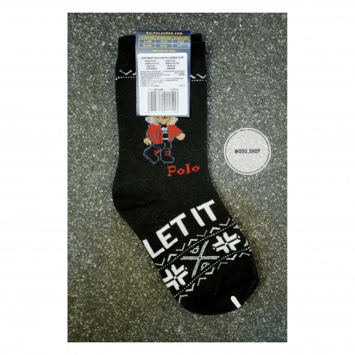 POLO RALPH LAUREN WINTER ANKLE GIRLS SOCK