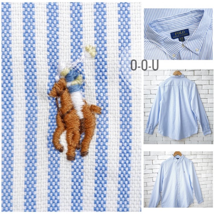 POLO RALPH LAUREN BOYS STRIPED COTTON SHIRT