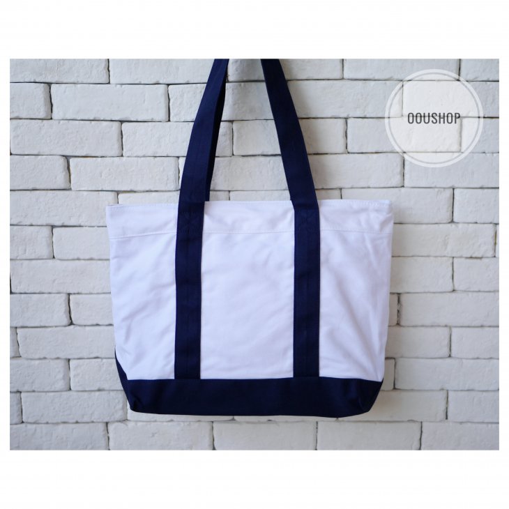 POLO RALPH LAUREN CANVAS MEDIUM CAMINO TOTE OS