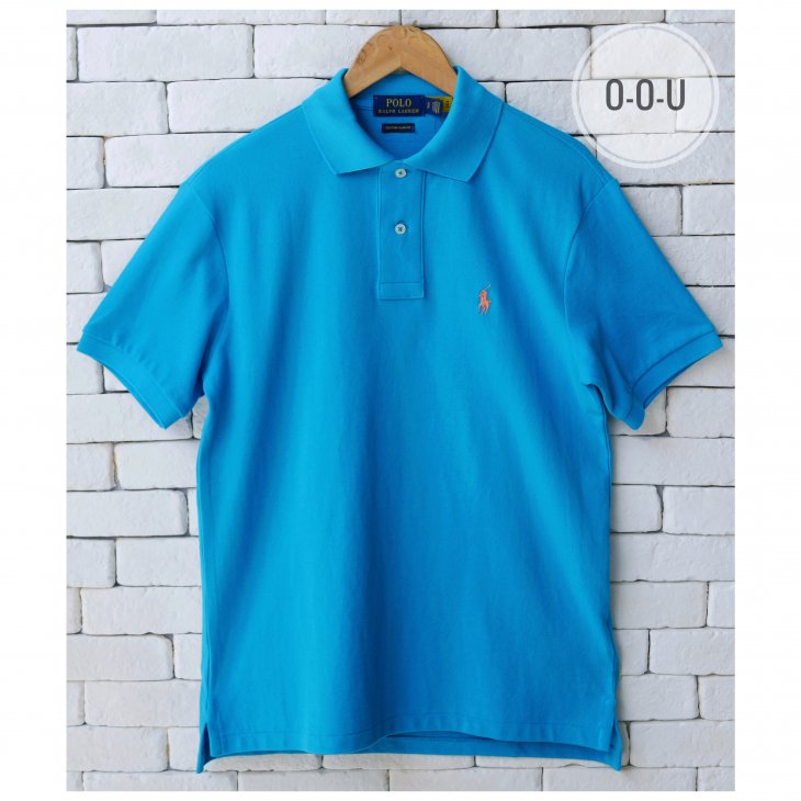 POLO RALPH LAUREN CUSTOM SLIM FIT POLO SHIRT