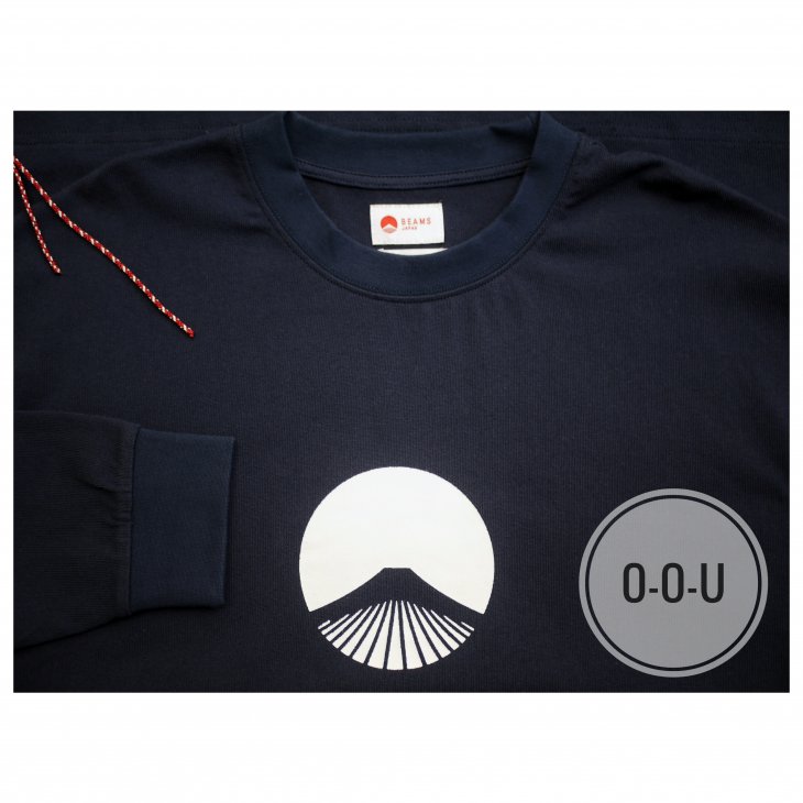 BEAMS JAPAN PRINTED LONG SLEEVE TEE