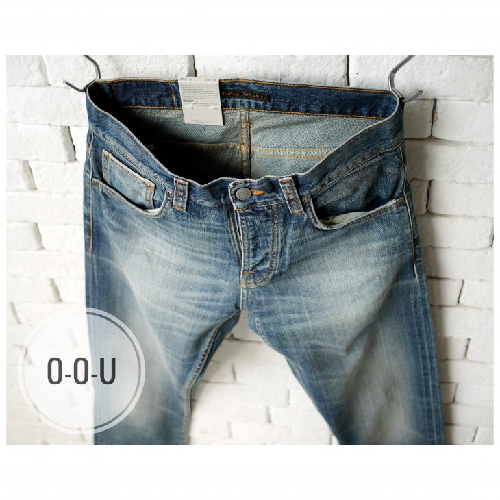 NUDIE JEANS GRIM TIM FREE WORN SELVAGE