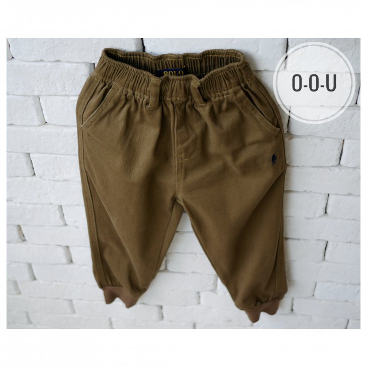 POLO RALPH LAUREN KIDS COTTON JOGGER PANTS