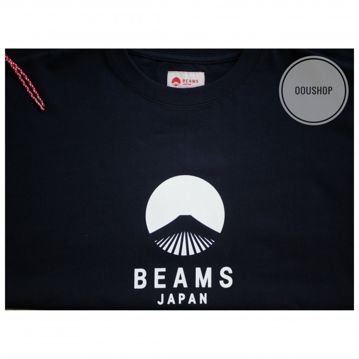 BEAMS JAPAN LOGO PRINT TEE