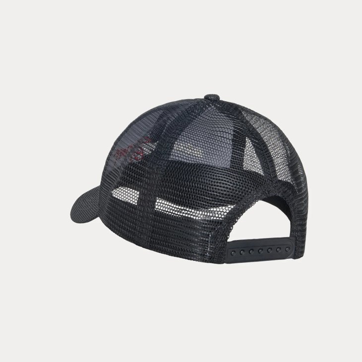 STUSSY MID-DEPTH SPORT MESH SNAPBACK