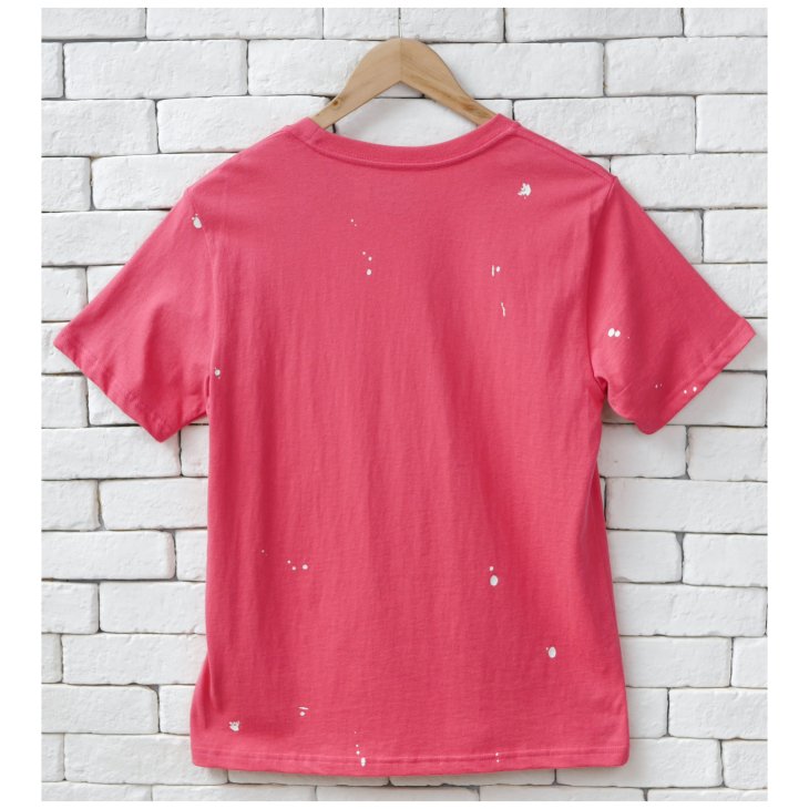 POLO RALPH LAUREN BOYS BIG PONY PAINT-SPLATTER-PRINT COTTON TEE