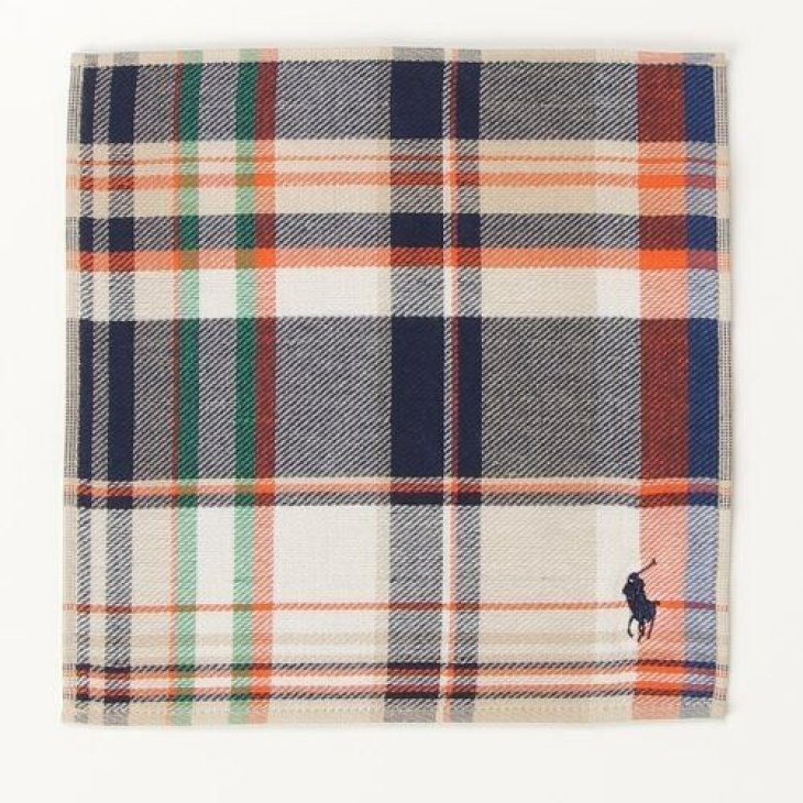 POLO RALPH LAUREN COTTON TERRY MULTICOLOR HANDKERCHIEF
