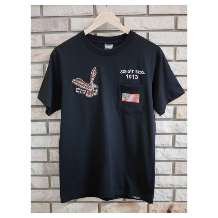 SCHOTT N.Y.C. POCKET T-SHIRT
