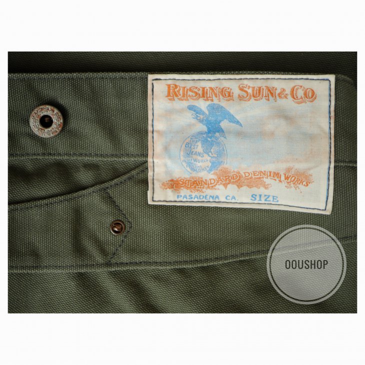 RISING SUN BLACKSMITH CANVAS MOSS RAW