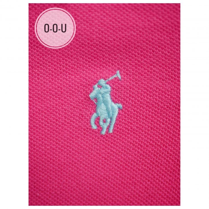 POLO RALPH LAUREN GIRLS COTTON MESH POLO DRESS