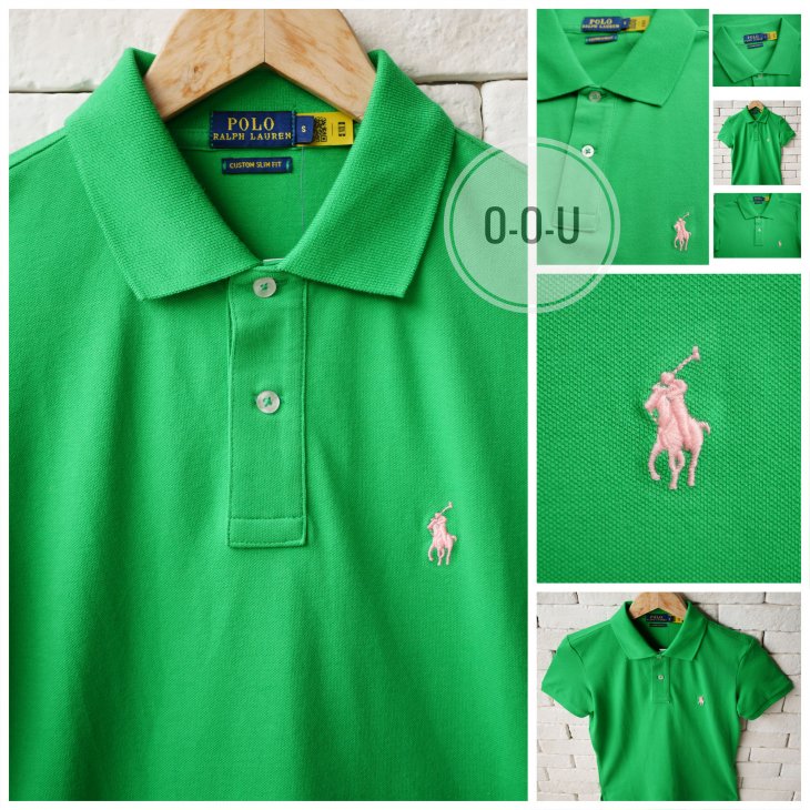 POLO RALPH LAUREN WOMEN CUSTOM SLIM FIT POLO SHIRT
