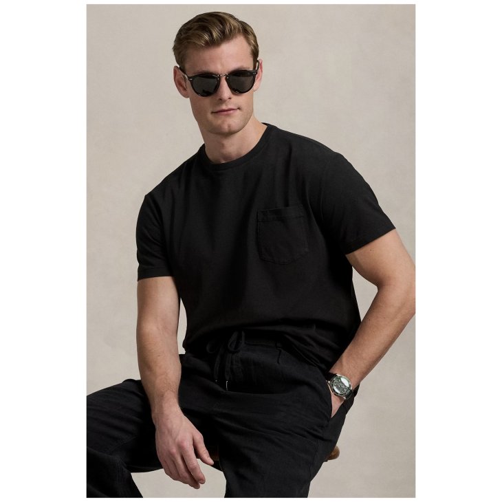 POLO RALPH LAUREN BIG FIT JERSEY POCKET T-SHIRT
