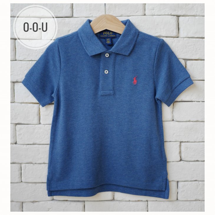 POLO RALPH LAUREN KIDS COTTON MESH POLO SHIRT