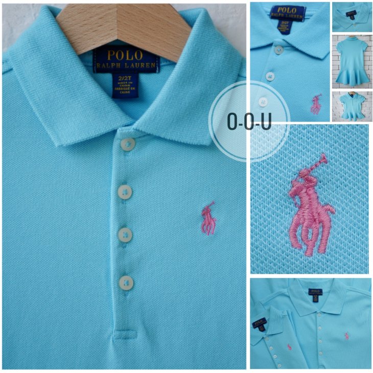 POLO RALPH LAUREN KIDS SHORT-SLEEVE POLO DRESS