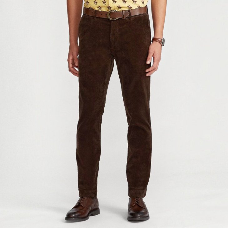 POLO RALPH LAUREN STRETCH SLIM FIT CORDUROY PANT