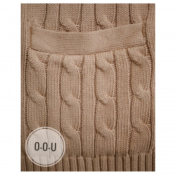 POLO RALPH LAUREN BOYS CABLE-KNIT COTTON CARDIGAN
