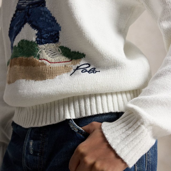 POLO RALPH LAUREN YANKEES BEAR SWEATER