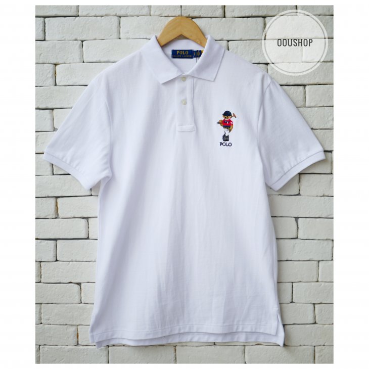 POLO RALPH LAUREN CUSTOM FIT POLO BEAR POLO SHIRT