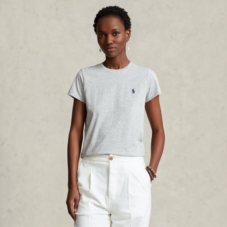 POLO RALPH LAUREN WOMEN COTTON JERSEY TEE