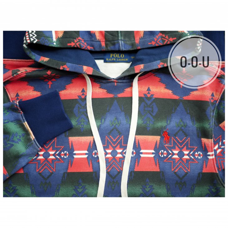 POLO RALPH LAUREN SOUTHWESTERN COTTON HOODIE