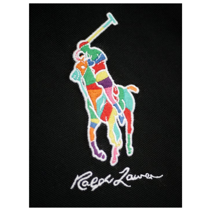 POLO RALPH LAUREN CUSTOM SLIM FIT BIG PONY MESH POLO SHIRT
