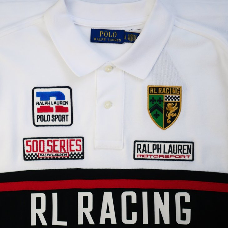 POLO RALPH LAUREN CLASSIC FIT MESH GRAPHIC POLO SHIRT