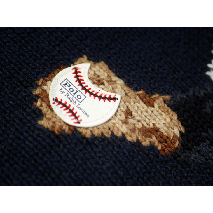 POLO RALPH LAUREN YANKEES BEAR SWEATER