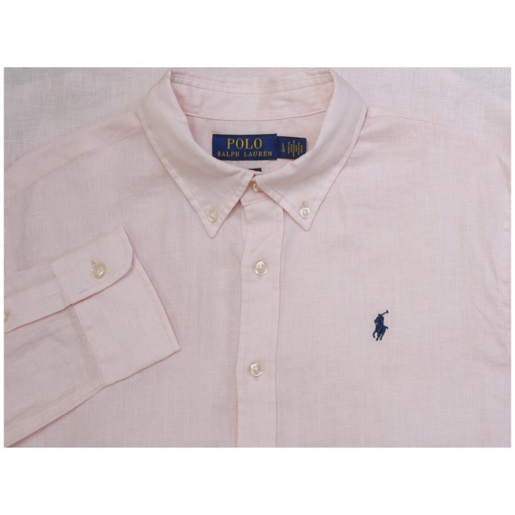 POLO RALPH LAUREN WOMEN CLASSIC FIT LINEN SHIRT