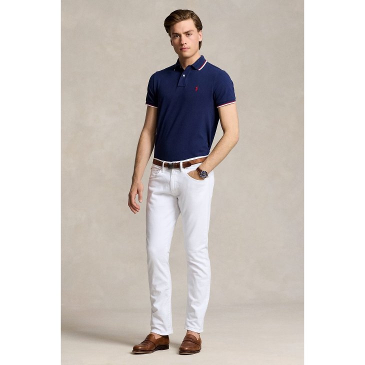 POLO RALPH LAUREN CLASSIC FIT MESH POLO SHIRT