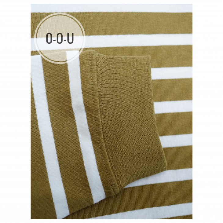 BEAMS JAPAN STRIPED LONG SLEEVE TEE