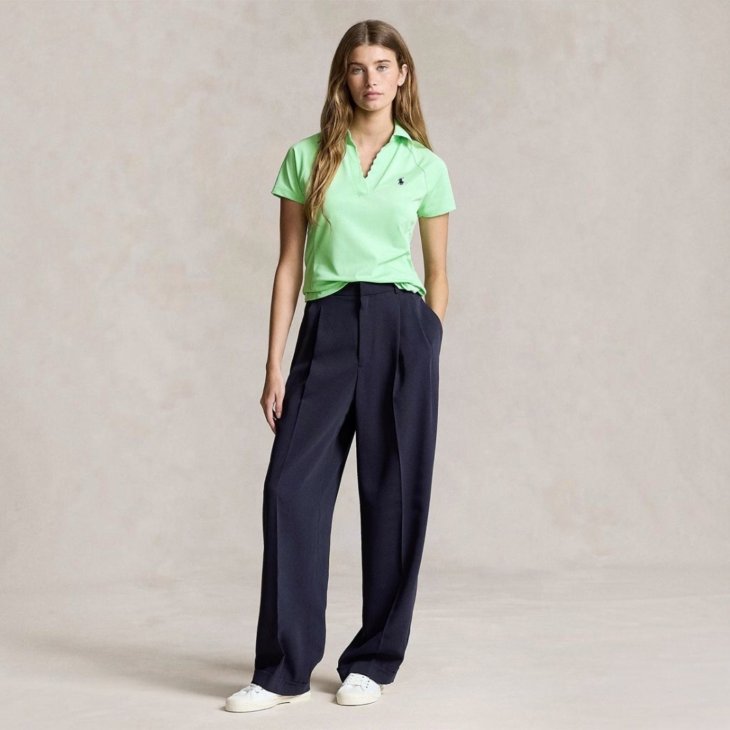 POLO RALPH LAUREN RLX CUSTOM FIT MESH POLO SHIRT