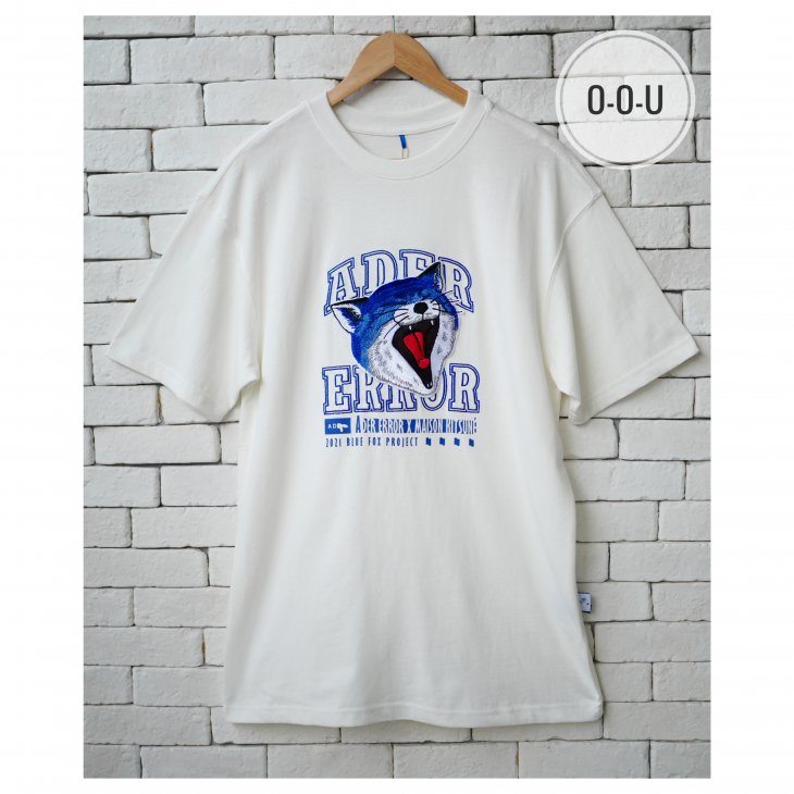 MAISON KITSUNÉ X ADER ERROR YAWN FOX T-SHIRT