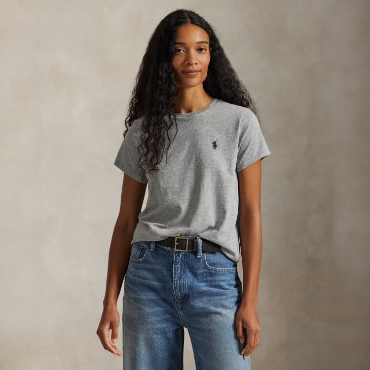 POLO RALPH LAUREN WOMEN COTTON JERSEY TEE