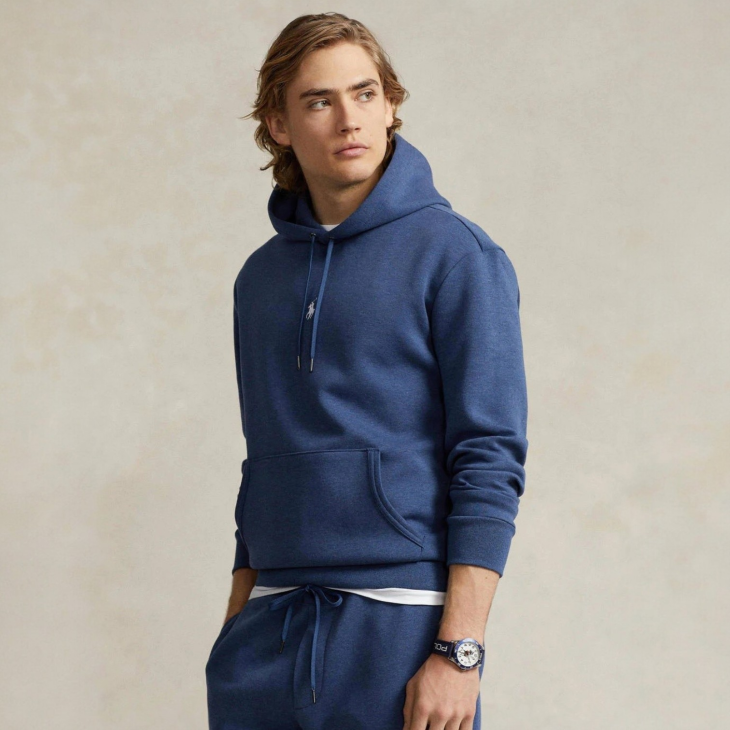 POLO RALPH LAUREN DOUBLE-KNIT HOODIE